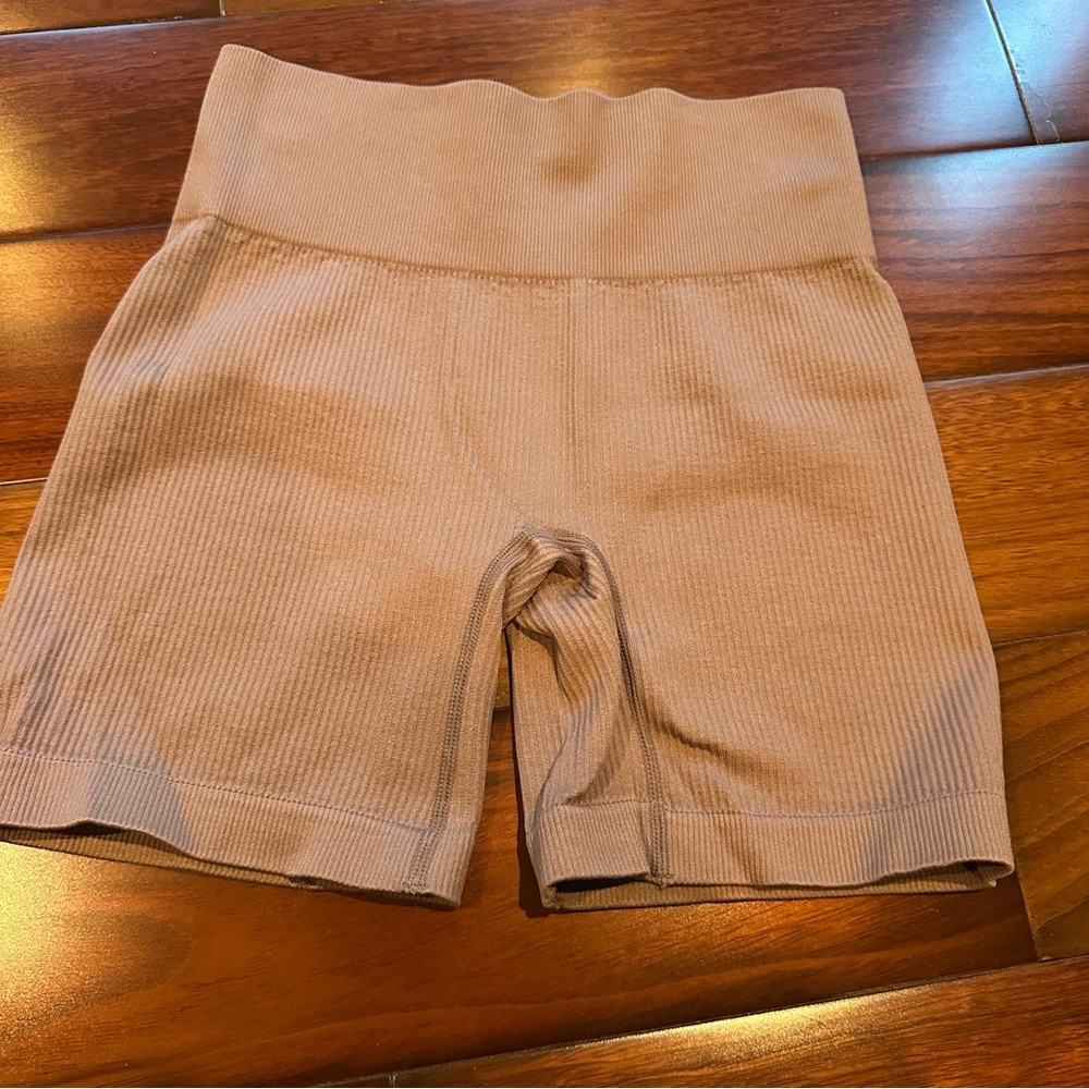 Women's Tan Athletic Shorts